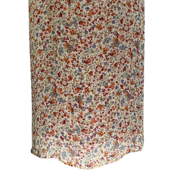 NOTICE Beige Ditsy Floral Sleeveless Midi‎ Dress - Picture 7 of 10